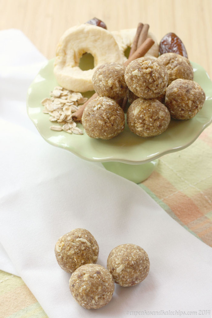 Kickstart Your Day With These Cinnamon Caramel Apple Energy Balls